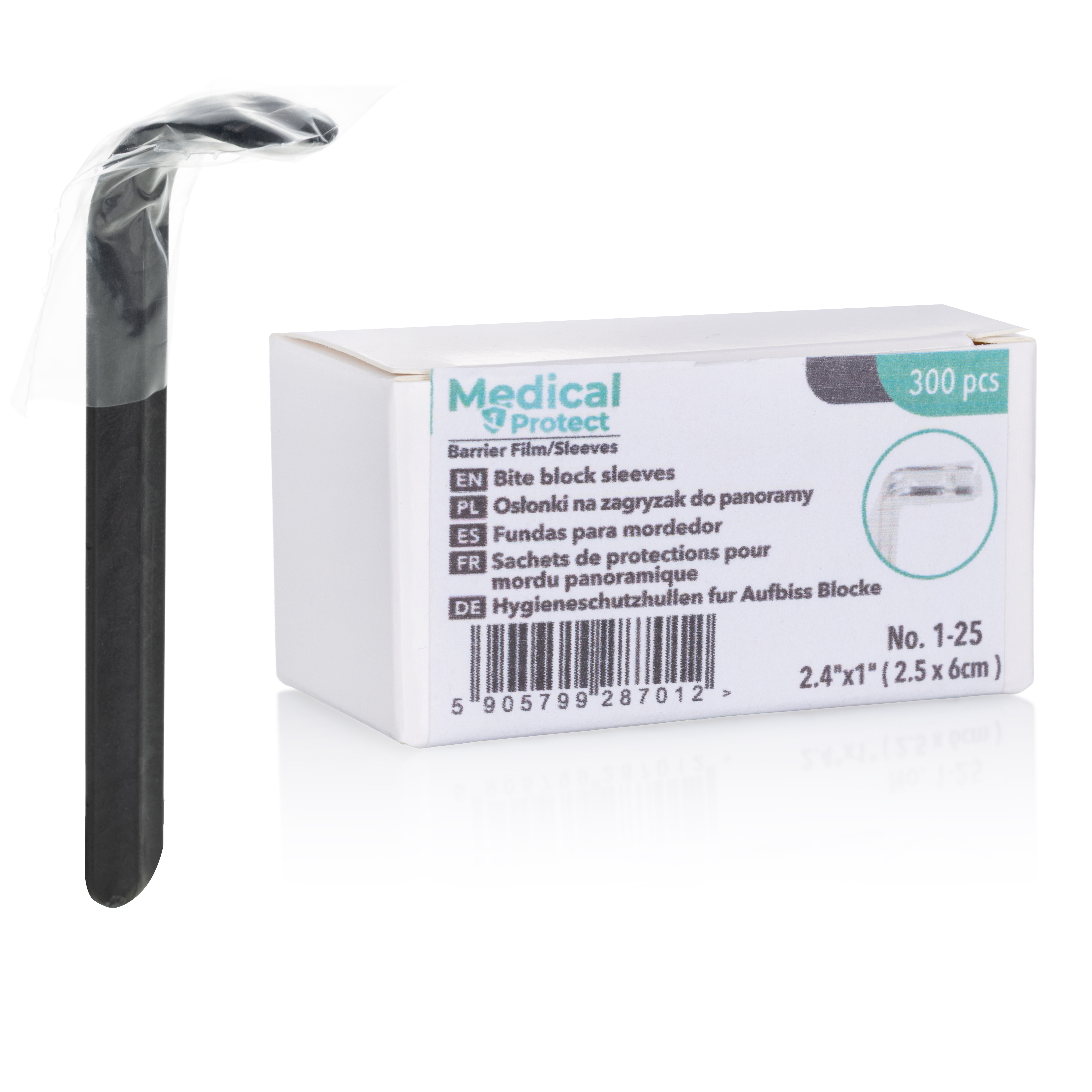 Osłonka 1-25 na zagryzak do PANORAMY 2 D Carestream(Kodak)  25B-