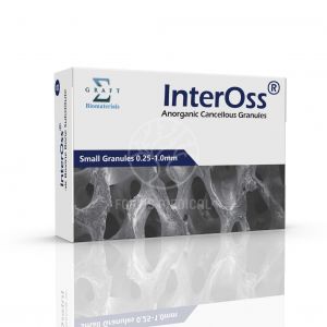InterOss materiał kościozastępczy pochodzenia wołowego granulat drobny -0.25-1.00 mm -0.5G (OBJĘTOŚĆ