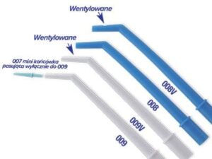 Wielorazowe końcówki do ssaka 25 szt.