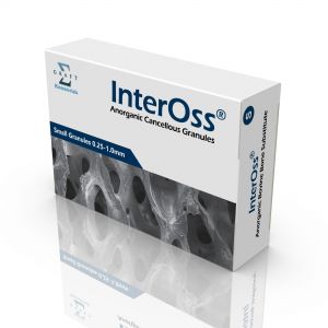 InterOss materiał kościozastępczy pochodzenia wołowego granulat - 0.25-1.00 mm -1.0 g (OBJĘTOŚĆ:1.08