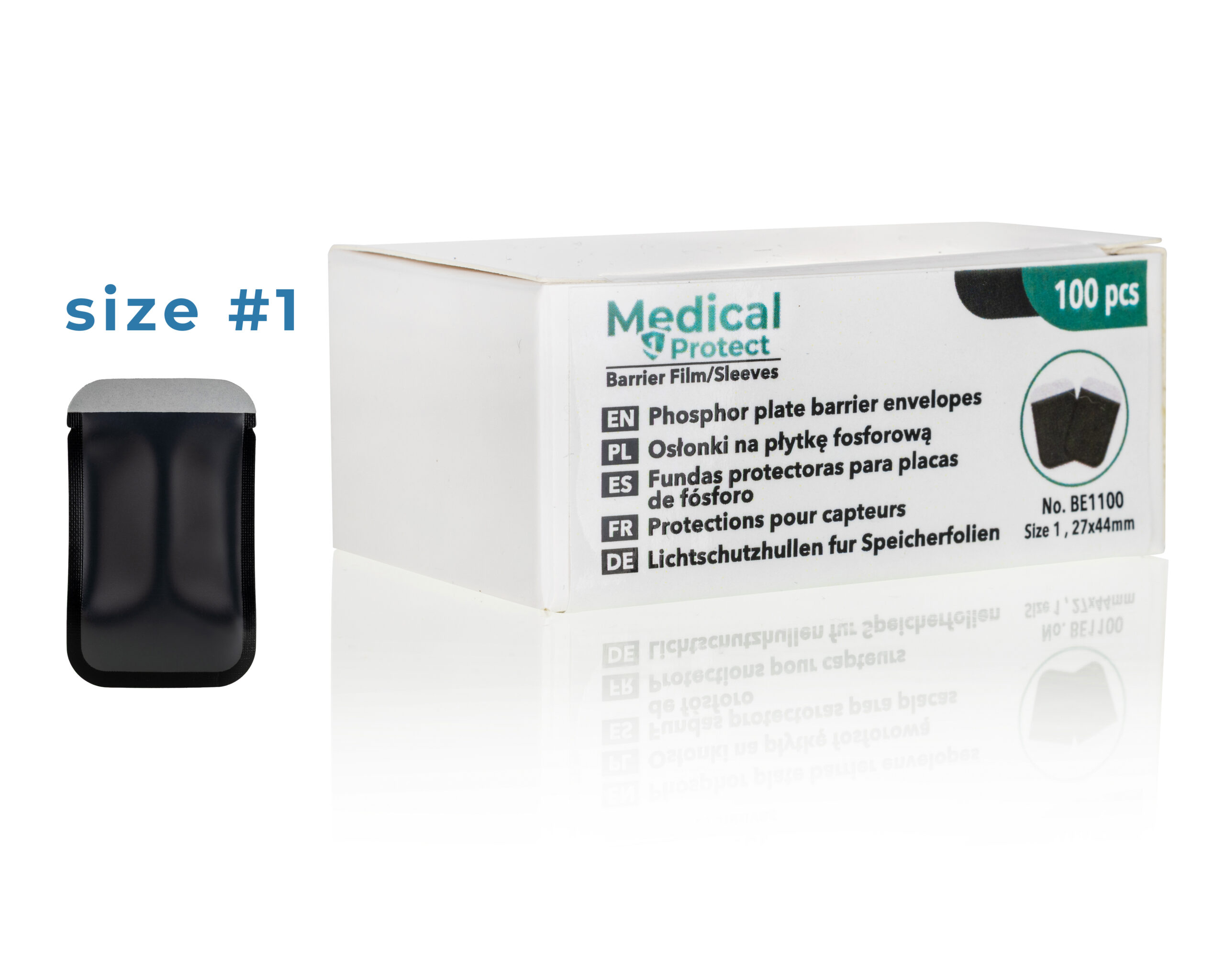 Osłona płytki RTG / nr. 1 / Acteon,Durr Dental,Carestream,Kavo