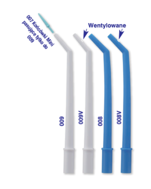 Wielorazowe końcówki do ssaka 25 szt.